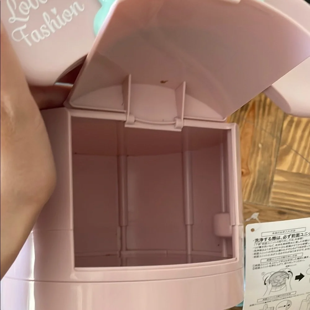 Minnie Mouse Pink and Mint Popcorn Bucket from Tokyo Japan with tag - Picture 6 of 8